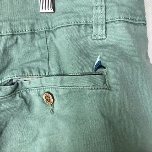 Taylor vintage Mens light blue green shorts Connecticut fit 9 inch inseam 38 - Picture 7 of 15